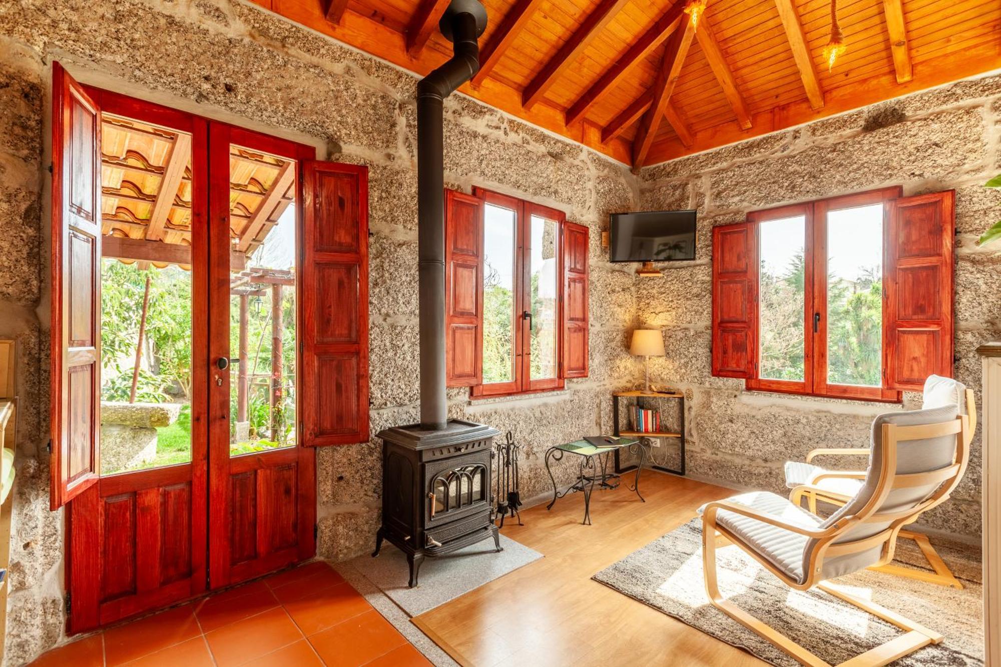 הוילה גימראייש Casa Da Benfeitoria מראה חיצוני תמונה
