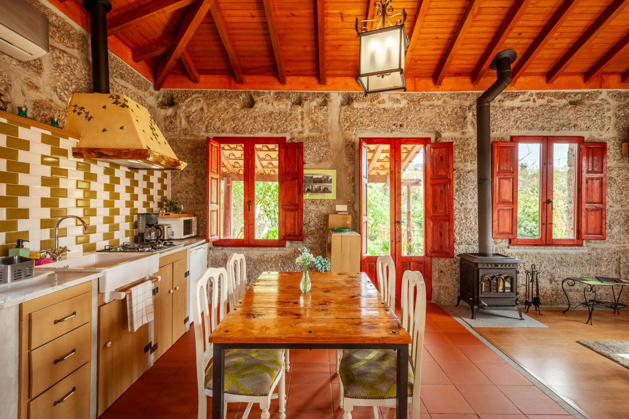הוילה גימראייש Casa Da Benfeitoria מראה חיצוני תמונה